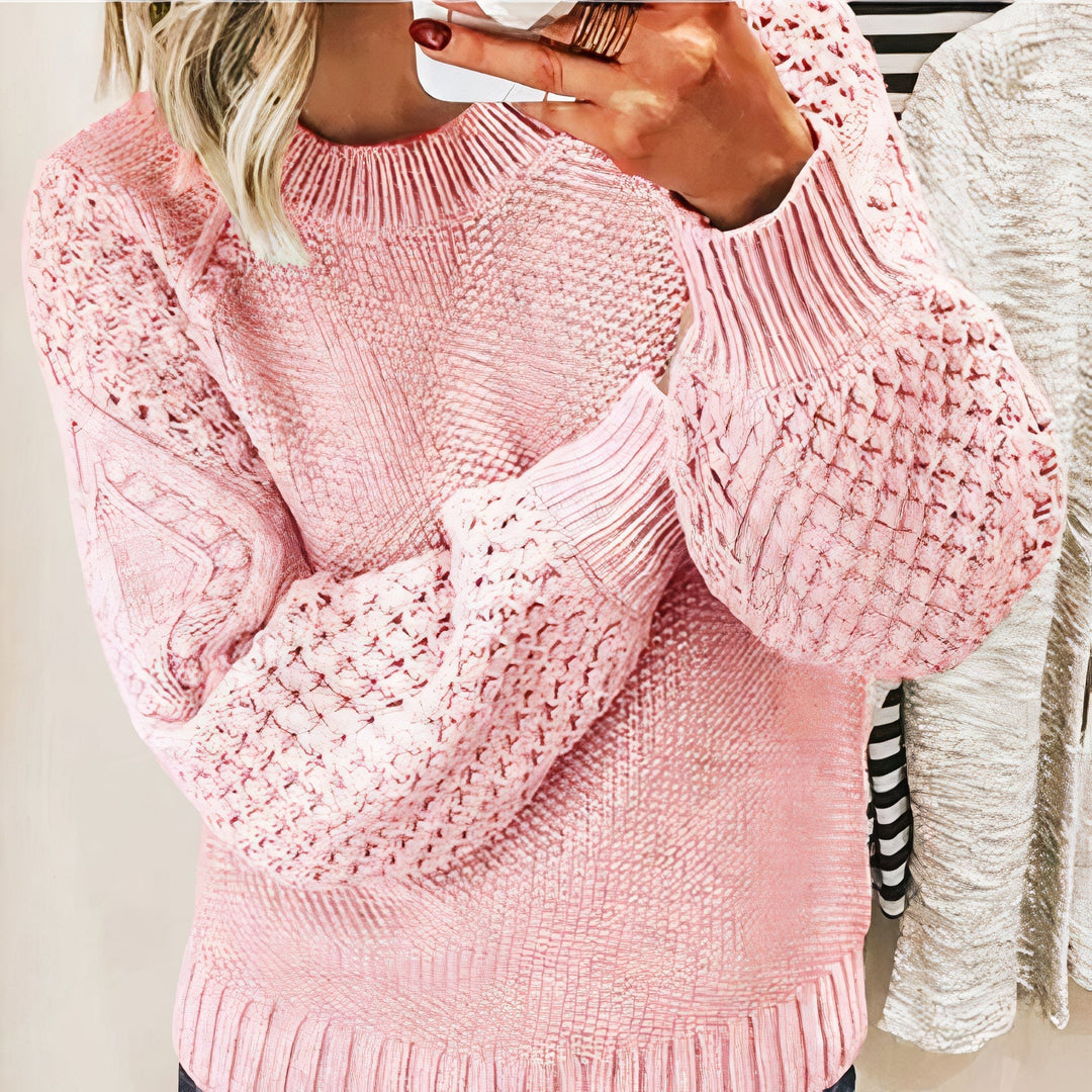 Stilla | Enkelt strikpullover Stil