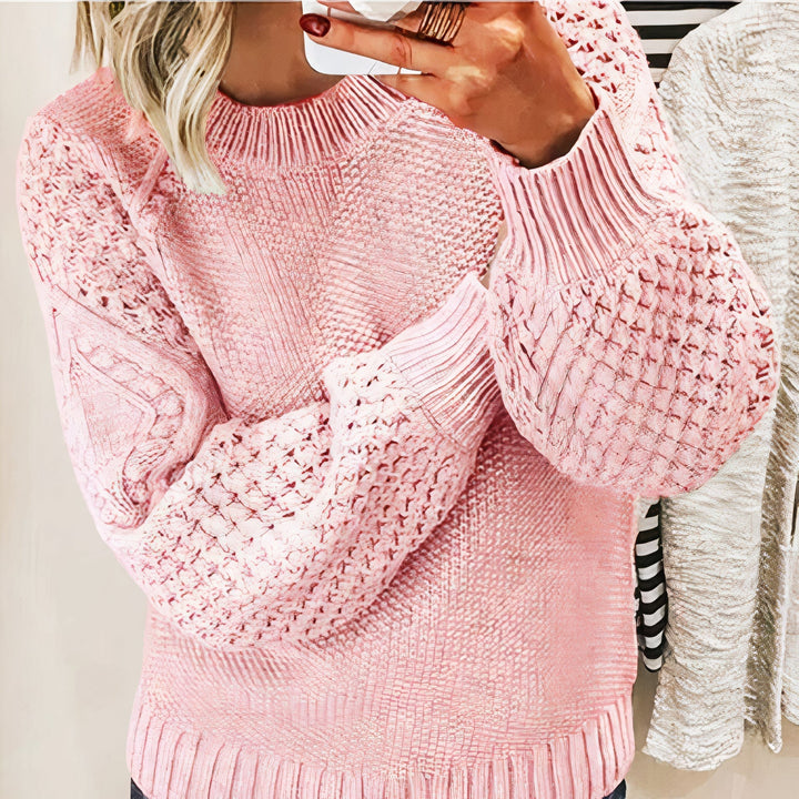 Stilla | Enkelt strikpullover Stil