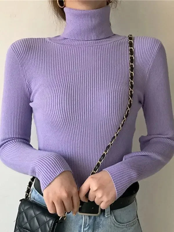 Stilla | Pullover med rullekrave til damer om efteråret