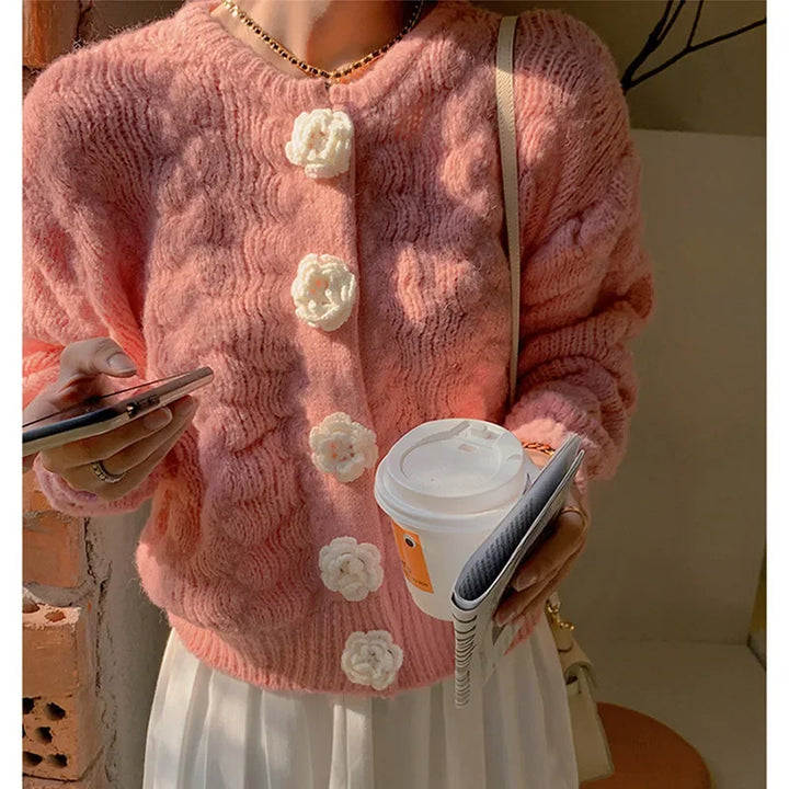 Stilla | Dame sweater med puffærmer