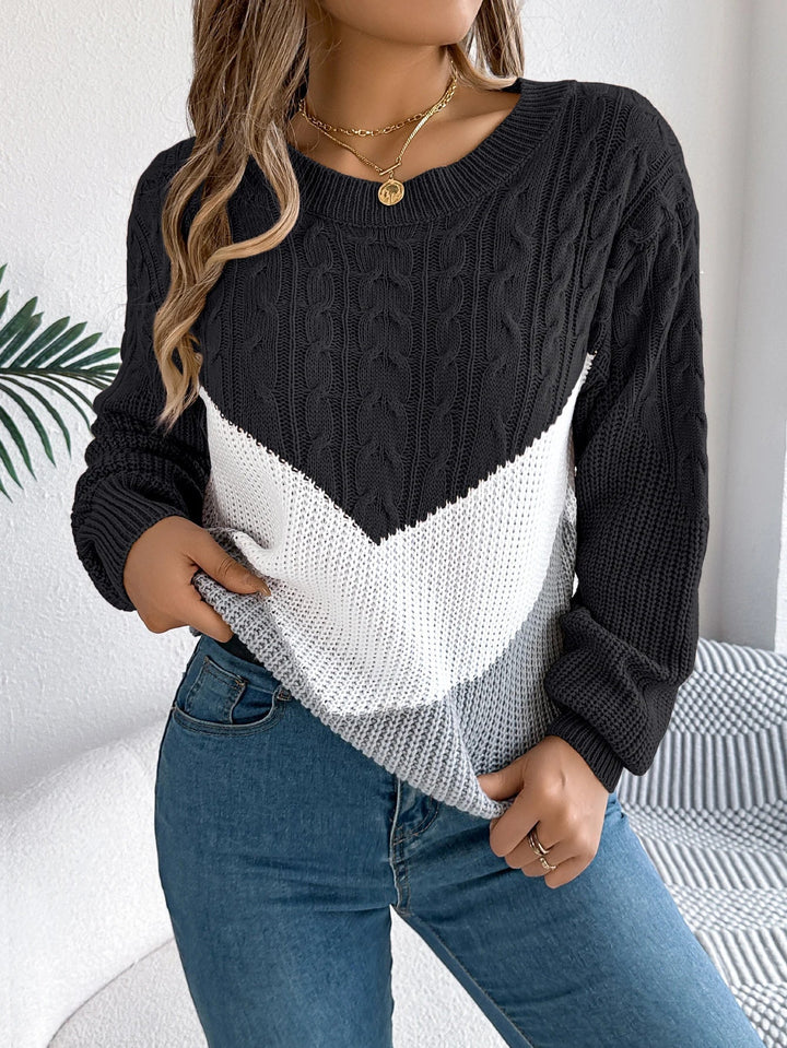 Stilla | Elegant og alsidig flet sweater