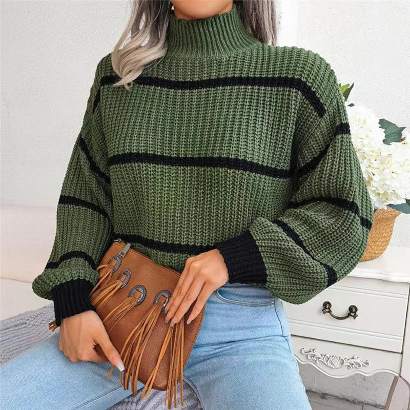 Stilla | Couture-Rullekravepullover med elegant præg
