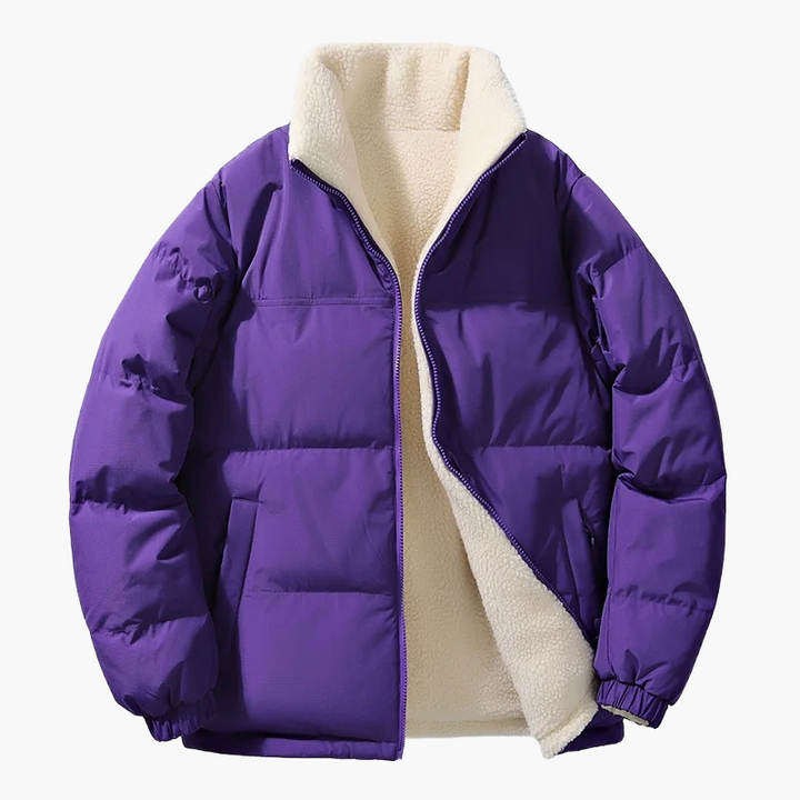 Stilla | Vinter Steppjakke med Fleece-Indvendig - Urban Fritidsjakke, Løs Pasform, Varm, Ideel til Hverdag & Udendørs