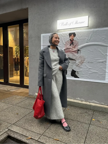 Stilla | Dameensemble i Mohair med nederdel og pullover