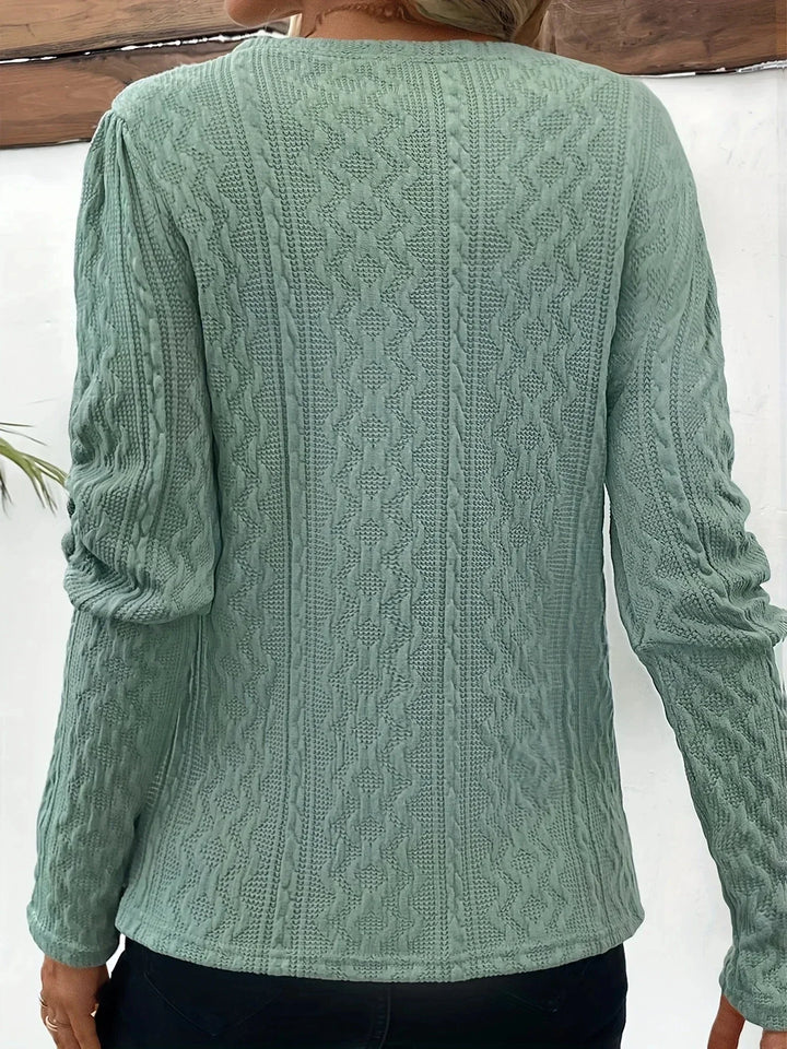 Stilla | Uanstrengt Elegant Finstrikket Pullover