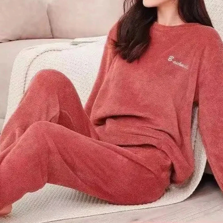Stilla | 2-delt fleece pyjamasæt
