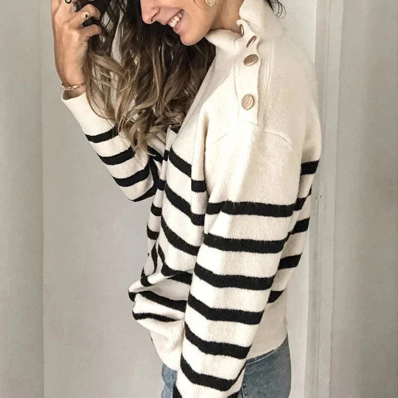 Stilla | Trendy Strikpullover