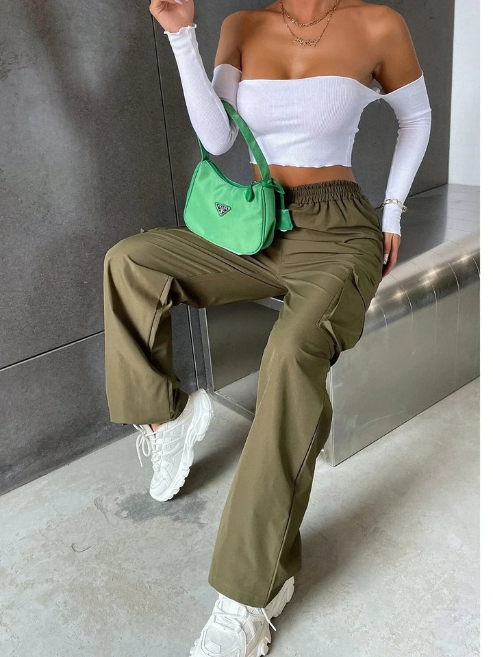 Stilla | Elegant og Moderne Dame Cargo Bukser