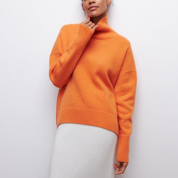 Stilla | Pullover Med Rullekrave