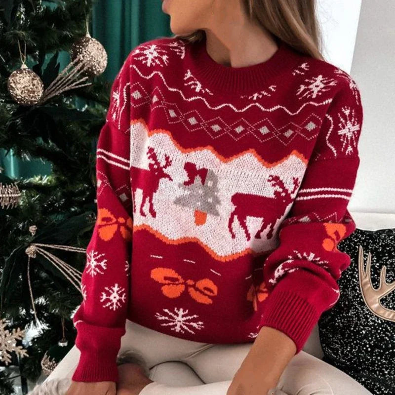 Stilla | Elegant Streetwear Julepullover Til Damer