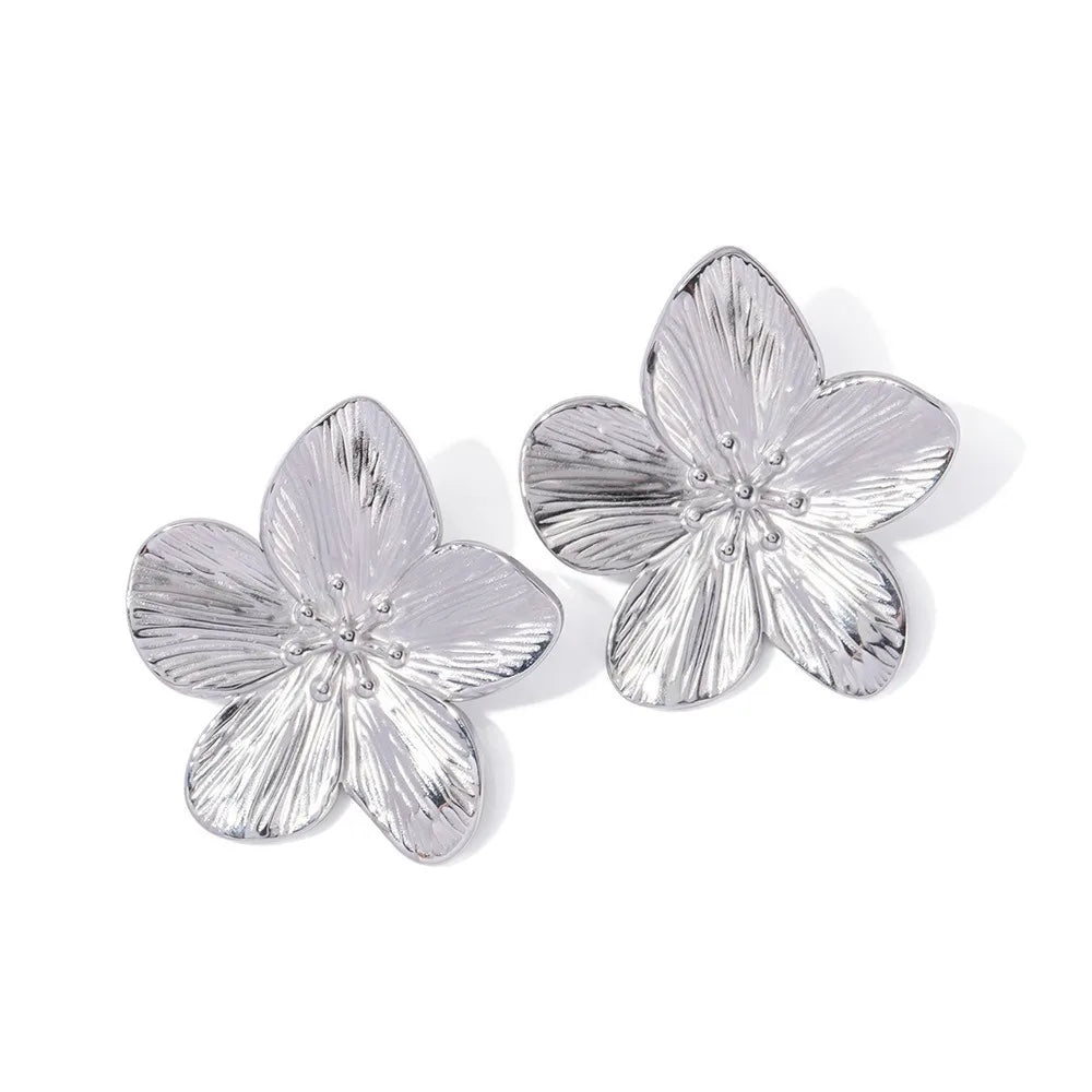 Skovae | Hypoallergeniske Vintage-Blomstikkere, 18K Forgyldt
