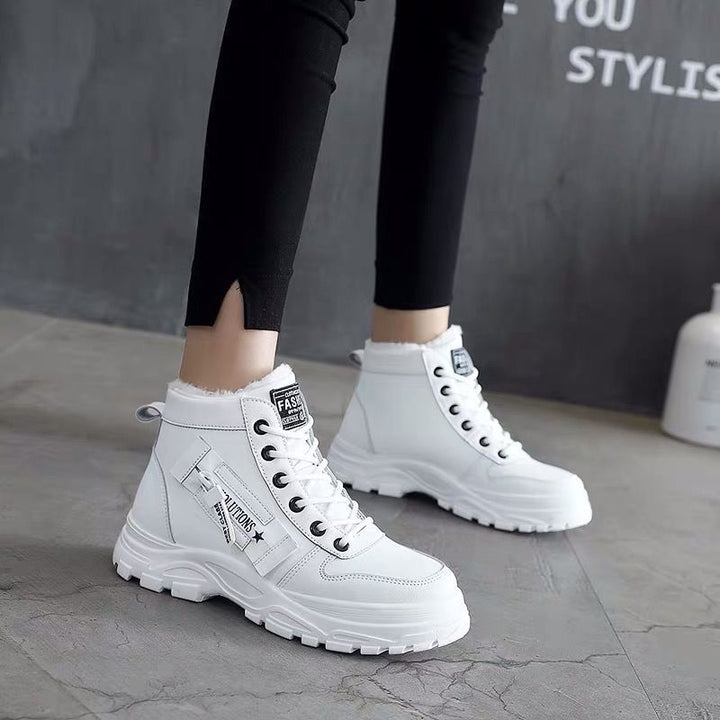 Stilla | Sneakers med plateau-sål