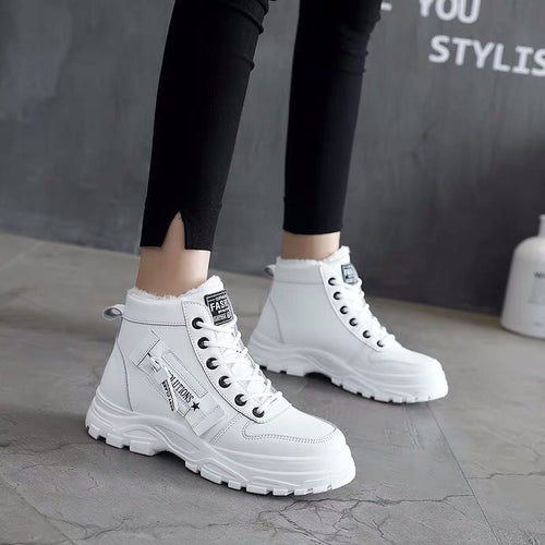 Stilla | Sneakers med plateau-sål