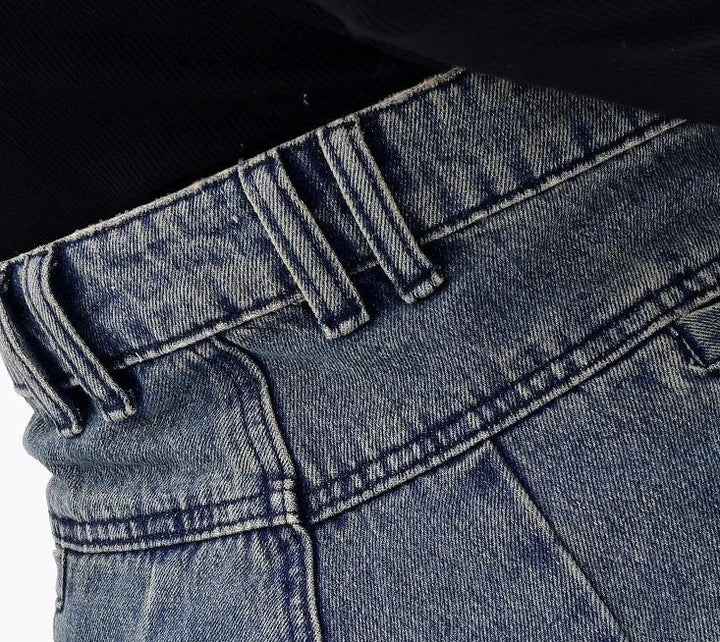 Stilla | Højtaljede Jeans Med Brede Ben