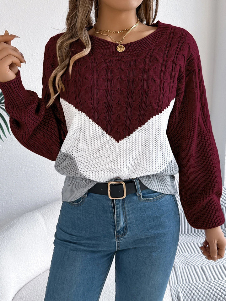 Stilla | Elegant og alsidig flet sweater