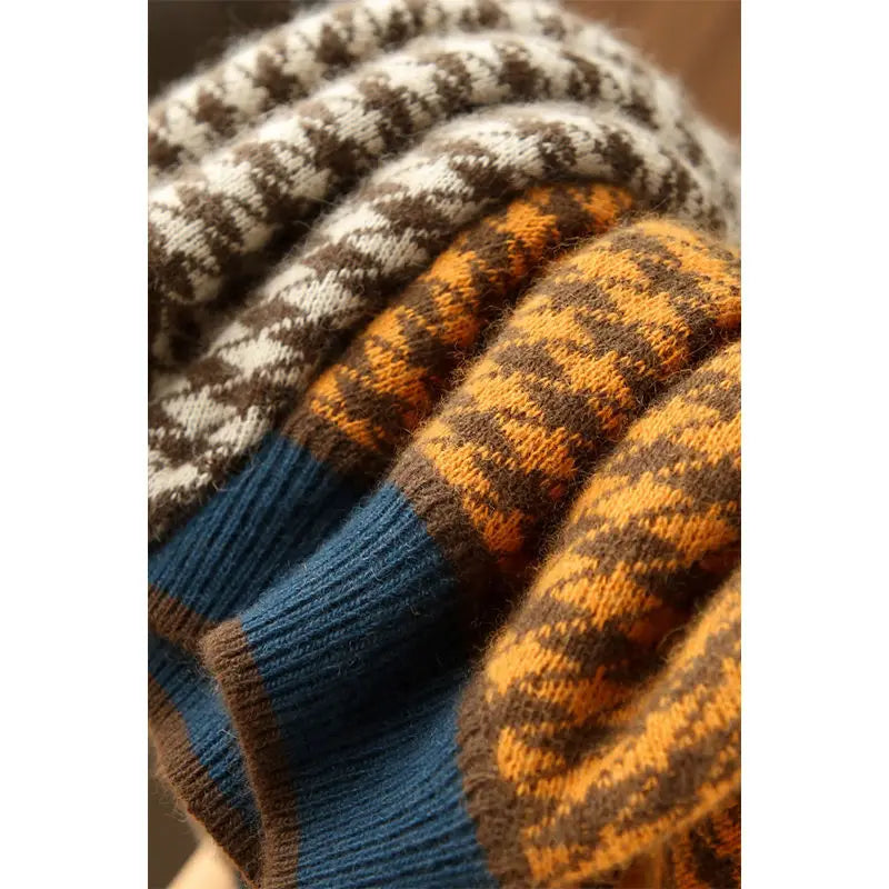 Stilla | Klassisk Mønstret Strikpullover