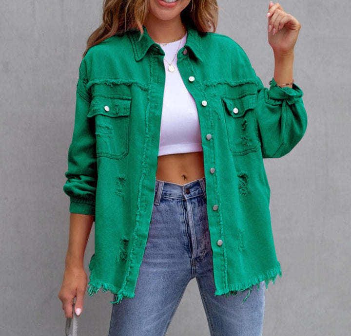 Stilla | Denim Jeansjakke Elegant