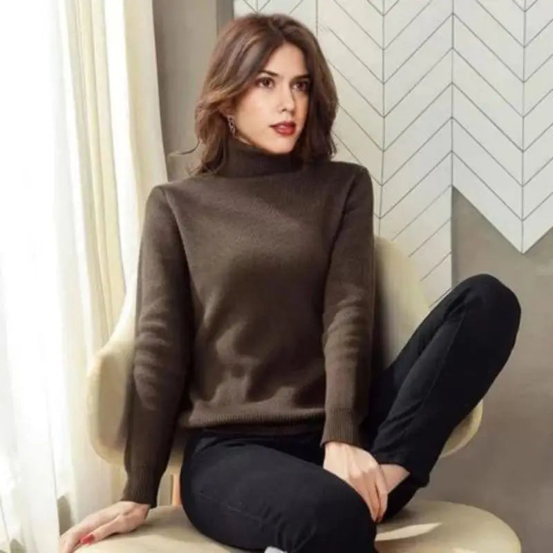 Stilla | Varm Rullekrave Sweater