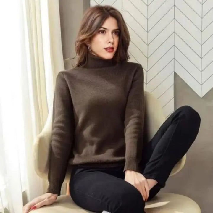 Stilla | Varm Rullekrave Sweater