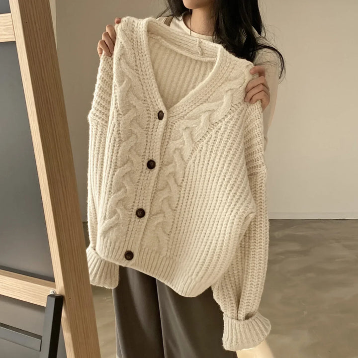 Stilla | Elegant, Oversized Cardigan Til Kvinder