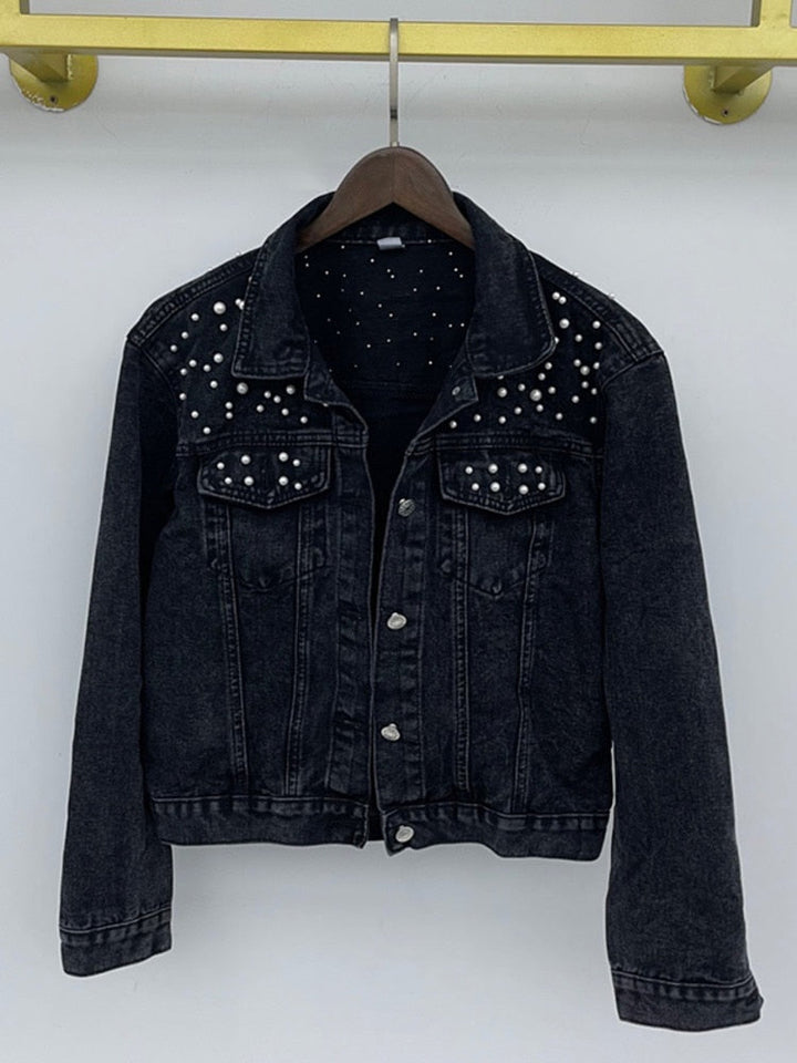 Stilla | En yndlingsjeans med elegante perledetaljer