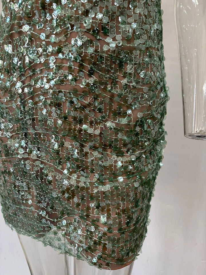 Stilla | Pynte Grøn Bustier Kjole