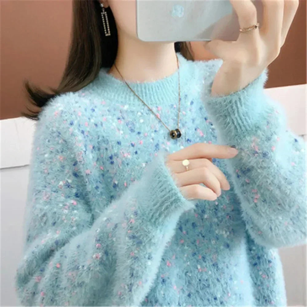 Stilla | Mette Efterårs sweater Dame Med Lange Ærmer