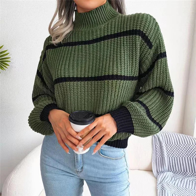 Stilla | Couture-Rullekravepullover med elegant præg
