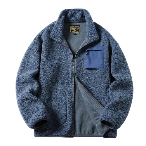 Stilla | Unisex Fleecejakke I Outdoor-Stil med Zipper og Brystlomme - Ideel til Fritid & Hverdag