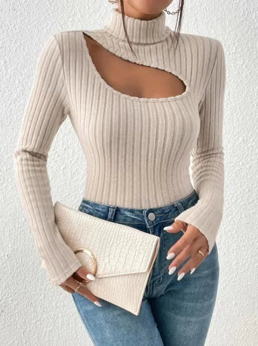 Stilla | Slim Fit Kvinder T-shirt Med Lange Ærmer Tina
