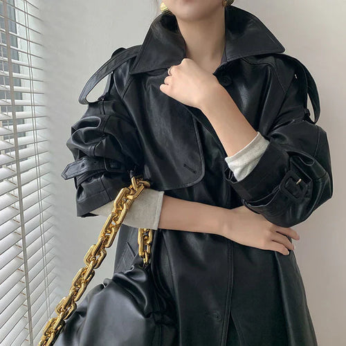 Stilla | Dame Casual Knap Trenchcoat