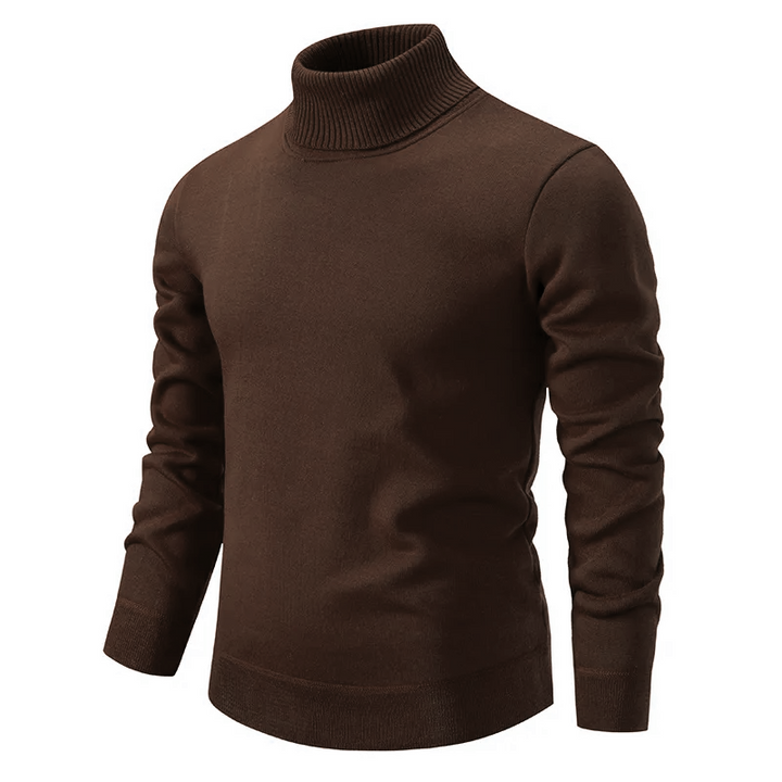 Stilla | Rullekrave Sweater I Bomuld til Mænd