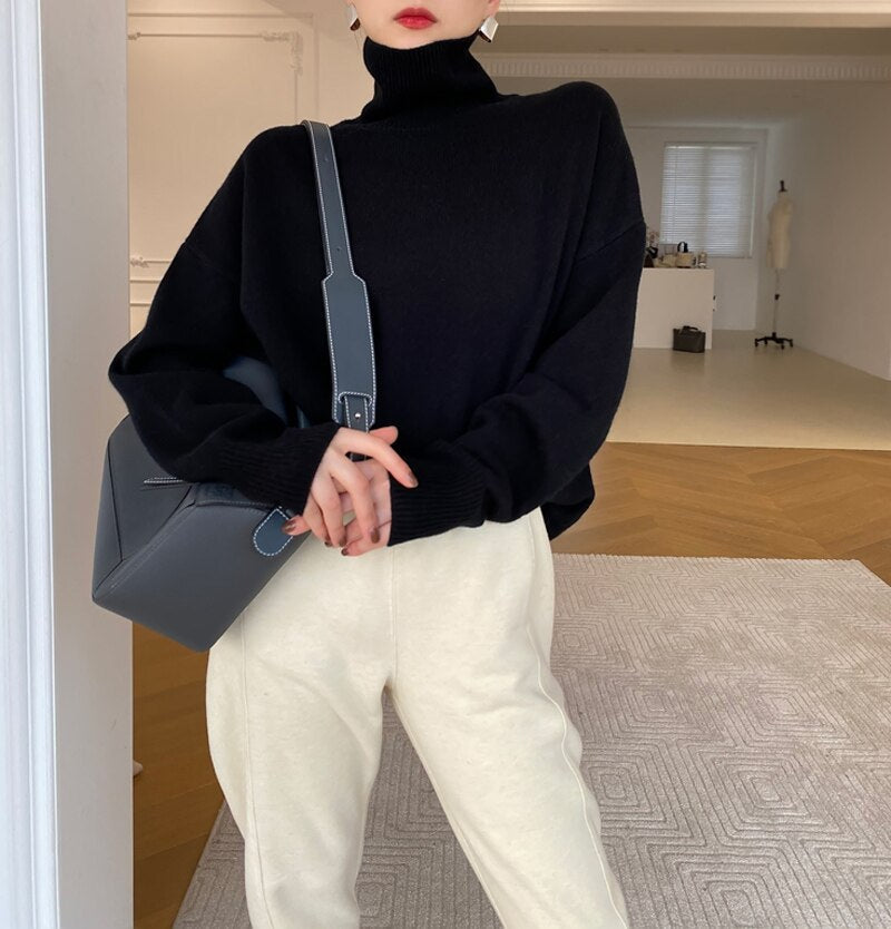 Stilla | Kvindernes Forfinede Turtleneck Trøje