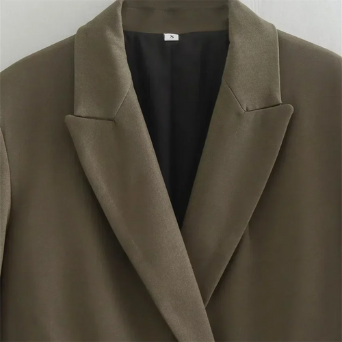 Stilla | Klassisk Dame Blazer Med Dobbelt Knapliste