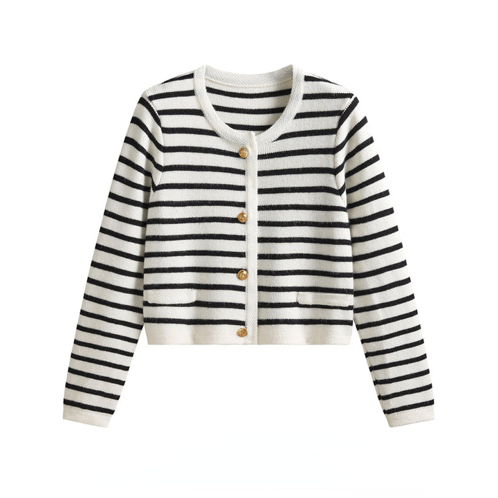 Stilla | Stribet Pullover klassisk