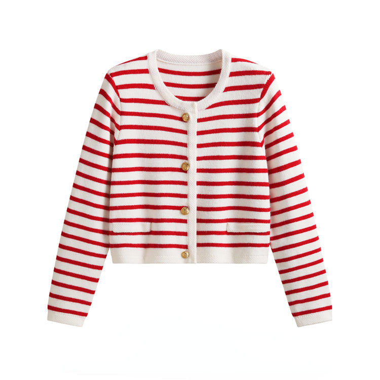 Stilla | Stribet Pullover klassisk