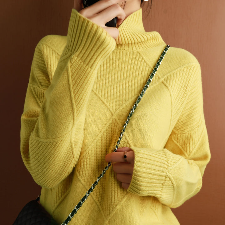 Stilla | Pullover Vando Rullekrave Af Cashmere