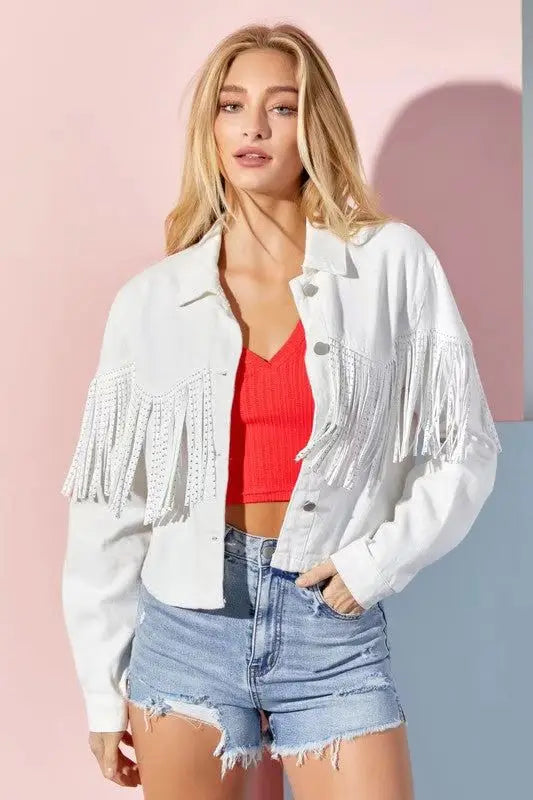Stilla | Oversized-jakke i denim