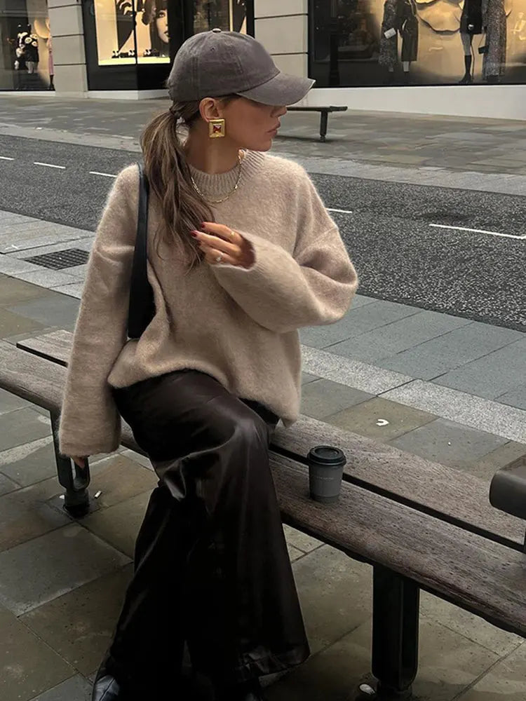 Stilla | Elegant Pullover Med Rund Halsudskæring Til Damer
