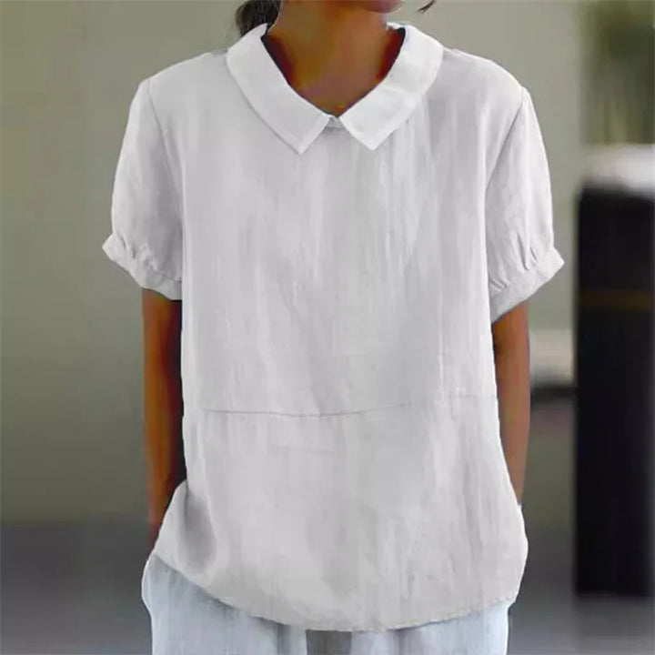 Stilla | Elegant Bluse Med Volumen