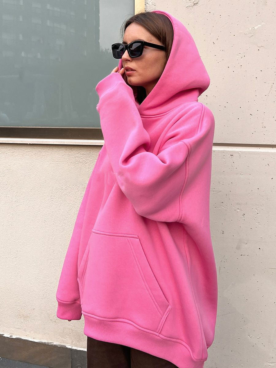 Stilla | Efterårs Hoodie Til Kvinder, Afslappet Og Smart, Med En Praktisk Frontlomme.