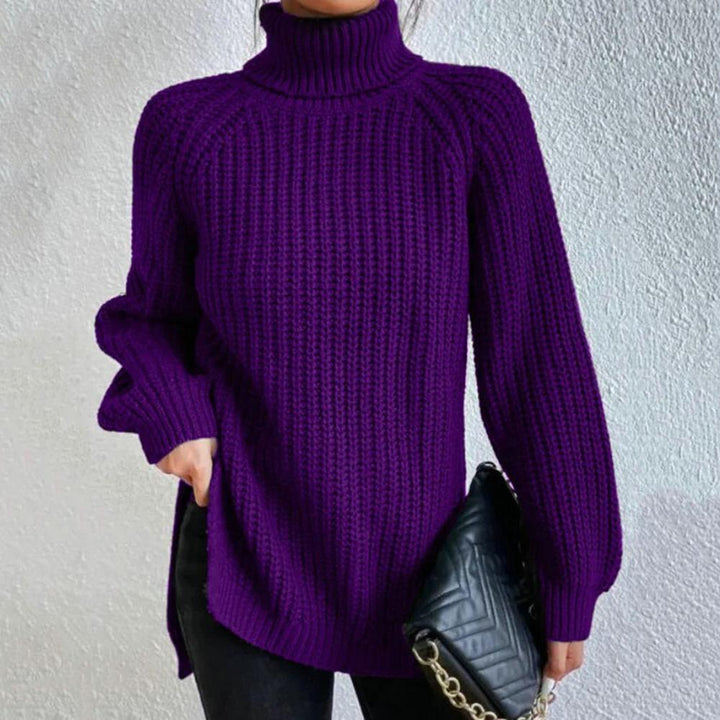 Stilla | Strikpullover Rullekrave Lange Ærmer Oversized Fit Blødt Chunky Knit