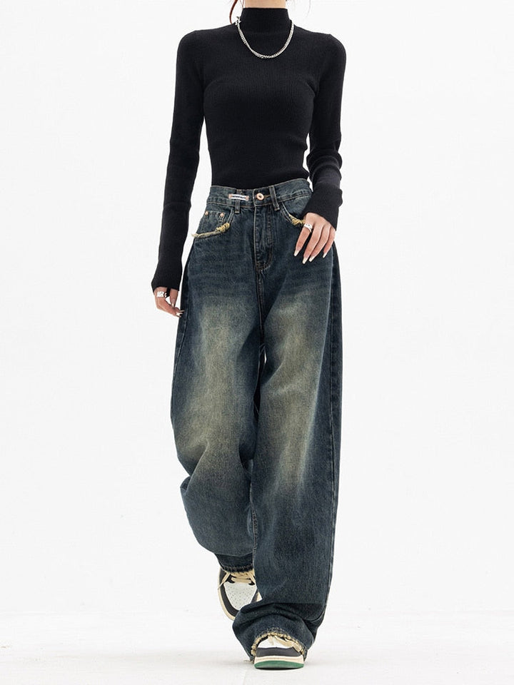 Stilla | Kvinders Vintage Baggy Jeans