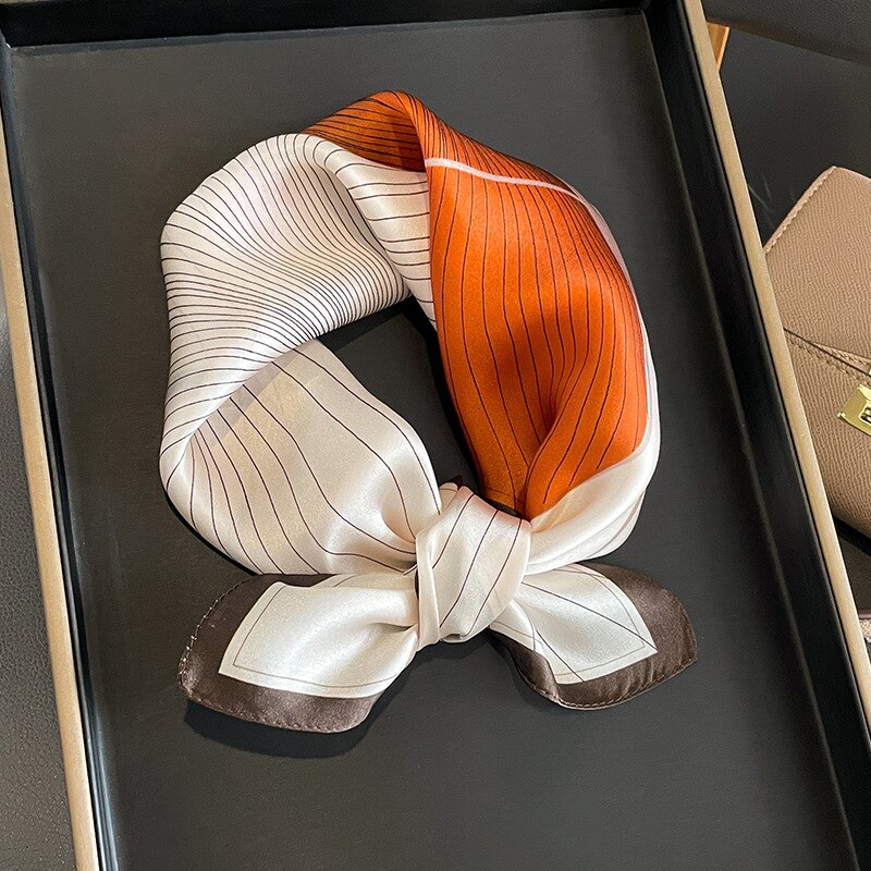 Stilla | 100% Silke Kvadrat Moderne Dekoration Kvinder