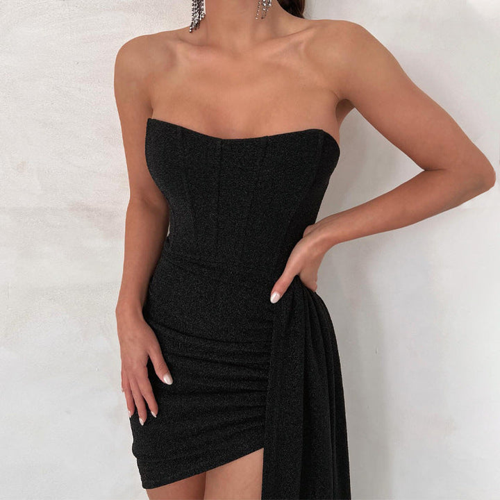 Stilla | Bustier kjole palietter