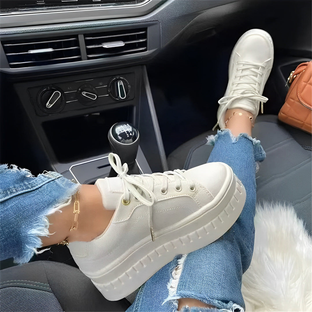 Stilla | Komfortable og tykke sneakers til hverdagen