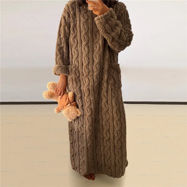 Stilla | Fleece Teddy Kjole