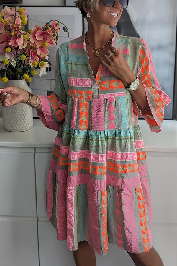 Stilla | Vintage Stil Maxi Kjole