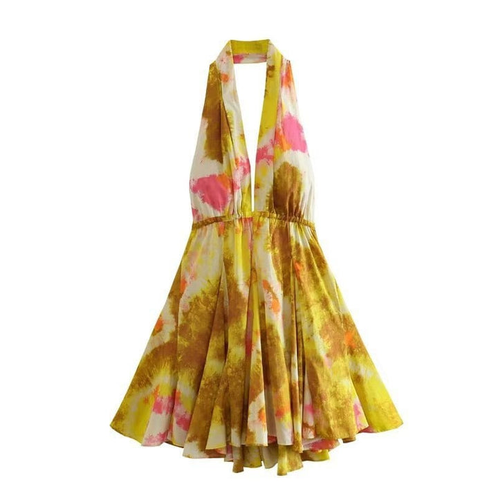 Stilla | Marilyn Tie Dye Skater Kjole