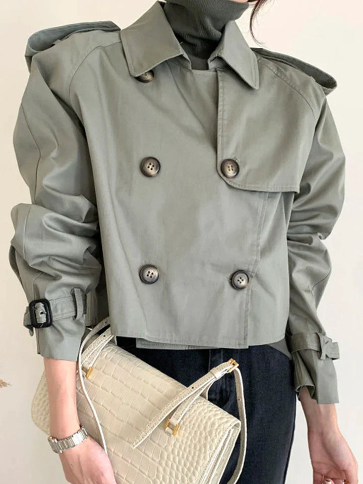 Stilla | Trendy Trenchcoat Til Kvinder